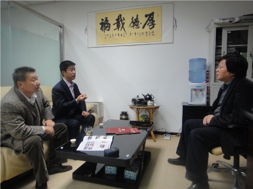 惠影科技李林董事长来访我院
