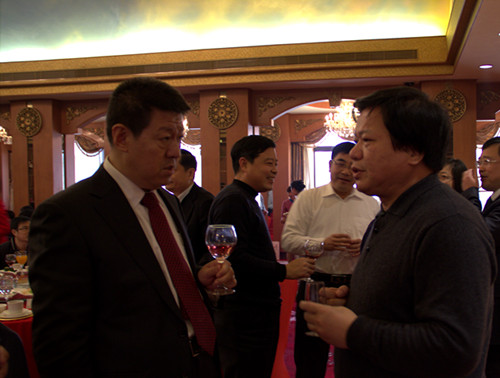 中商研智库创始人李伟林一行应邀参加山东邹城经济合作恳谈会