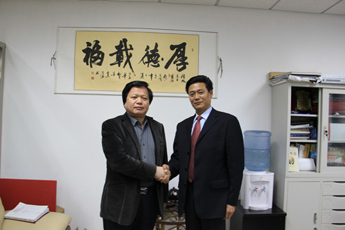 中策资本集团西南联合矿业总经理关建良一行来访我院洽谈合作